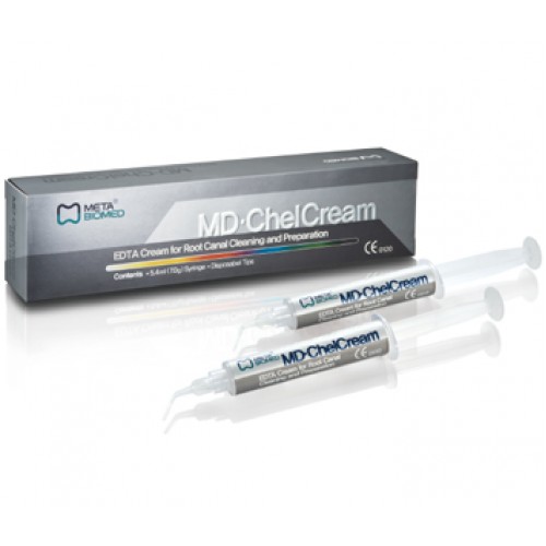 MD-CHELCREAM: GEL EDTA POUR LA PRÉPARATION CANALAIRE